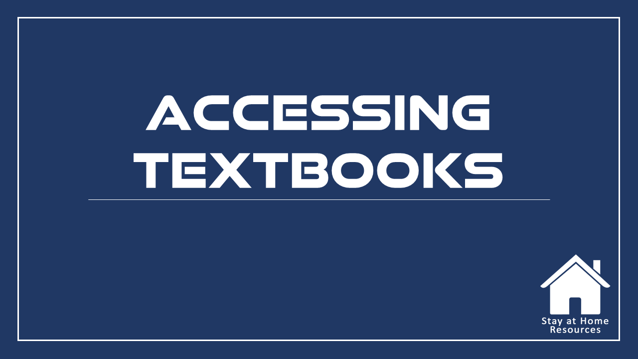 Accessing Textbooks