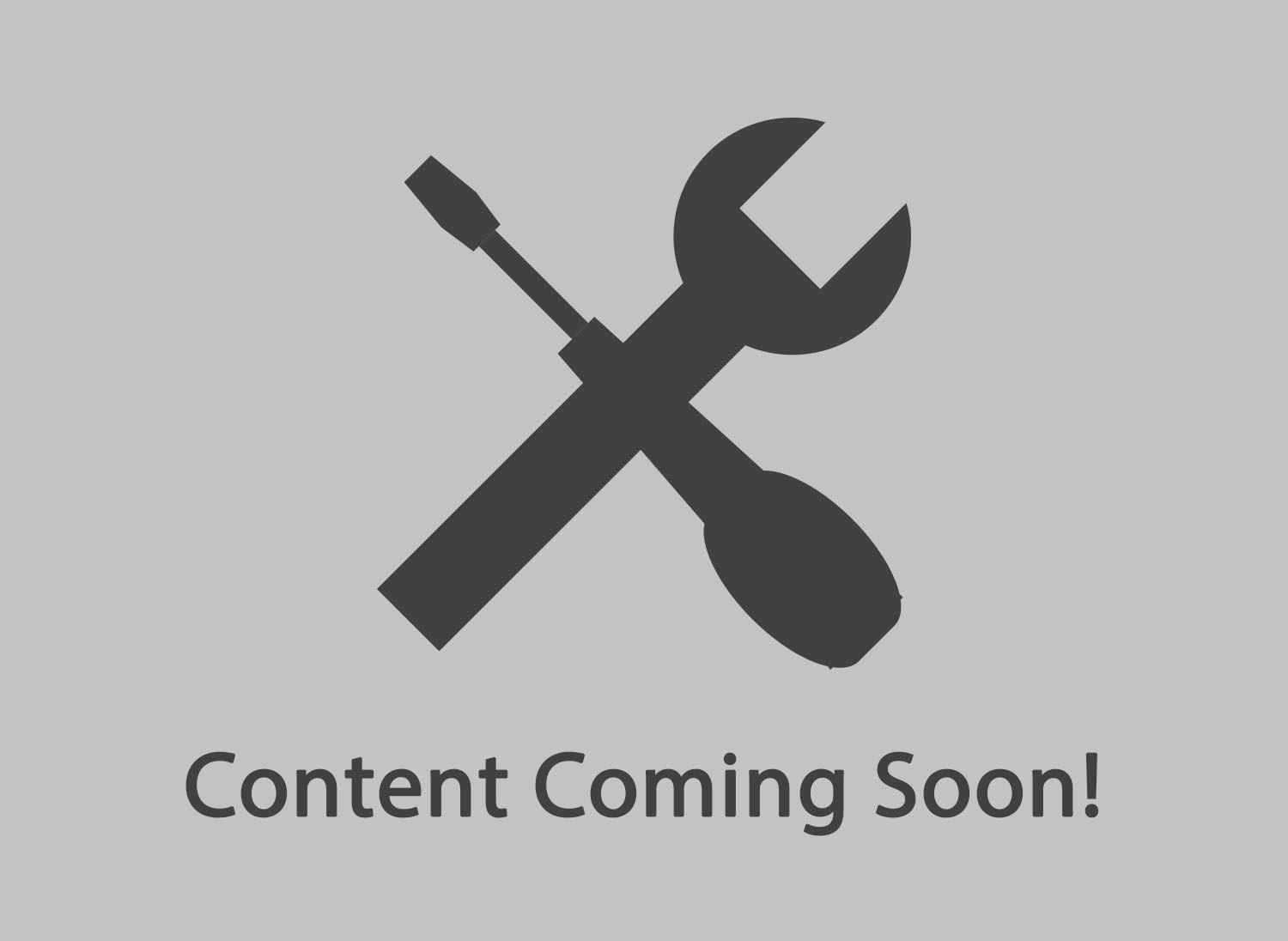 Content Coming Soon Logo