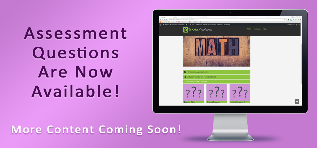 Assessment Banner - Assessment Questions Now Available!